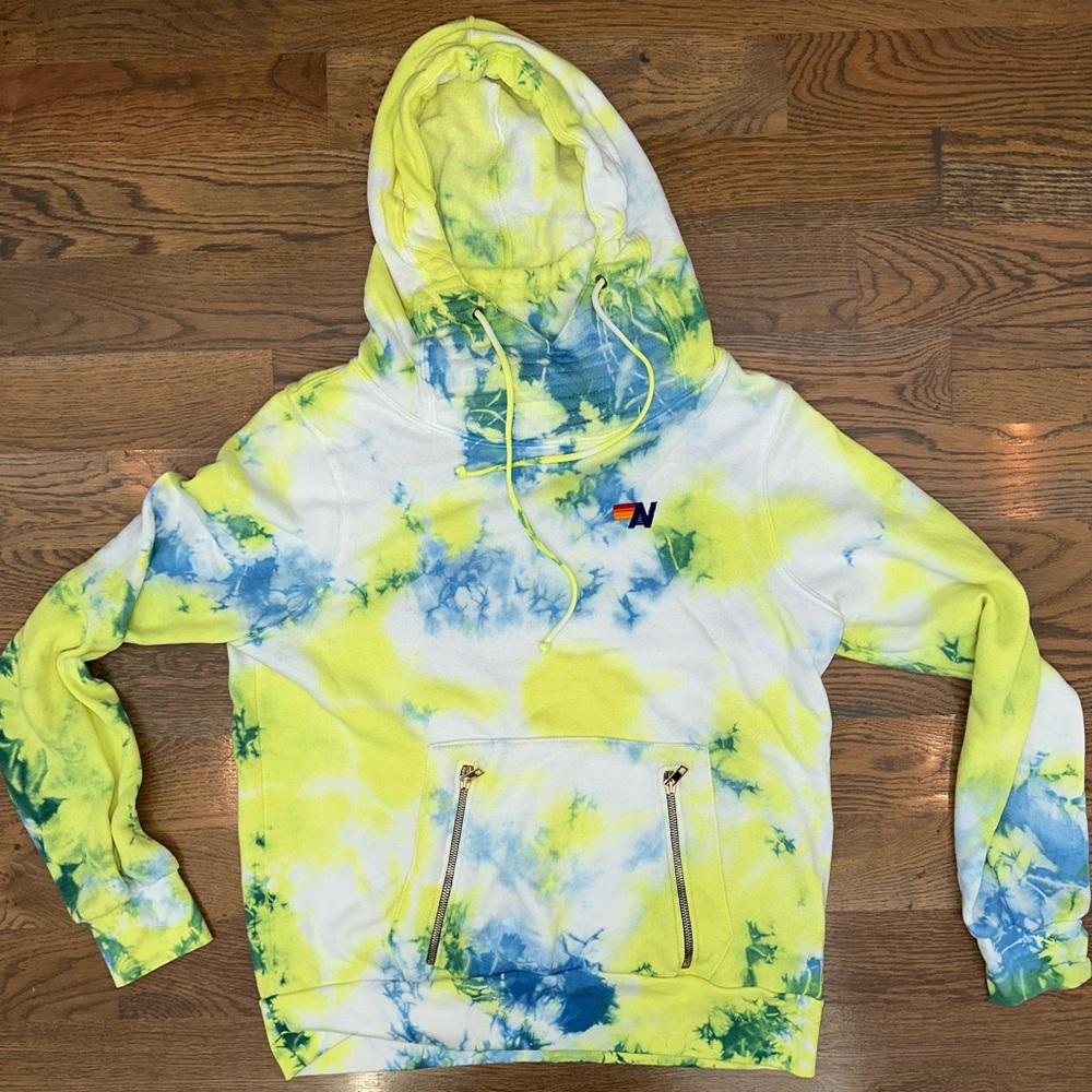 Aviator Nation tie dye sweatshirt size M NWOT